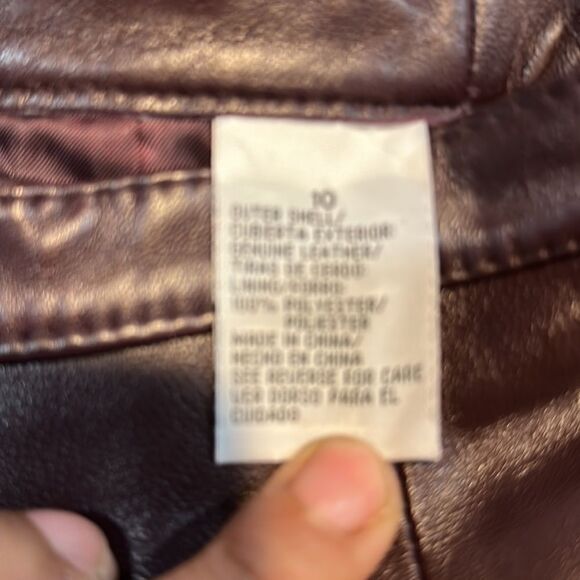 Jaclyn Smith Classic Leather Skirt - Picture 6 of 6